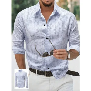 Men Shirt, Long Sleeve