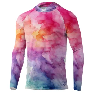 Men Fishing Hooded  Long Sleeve shirt